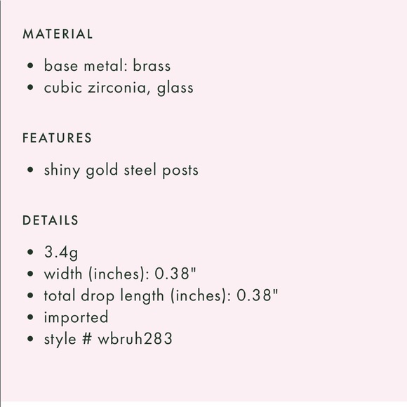 NWT KATE SPADE ♠️ FLOWER LEGACY LOGO FLOWER STUDS - Picture 8 of 8